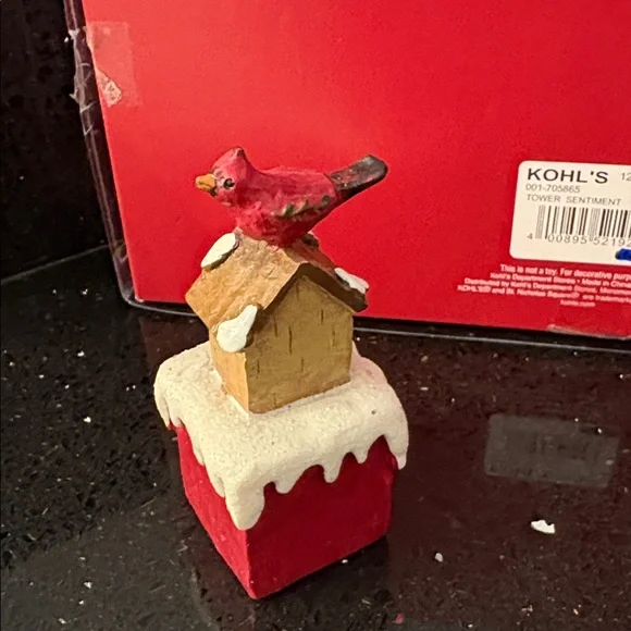 Christmas WISH Snowman Tree Character Blocks Shelf Sitters Farmhouse Country - Picture 4 of 14